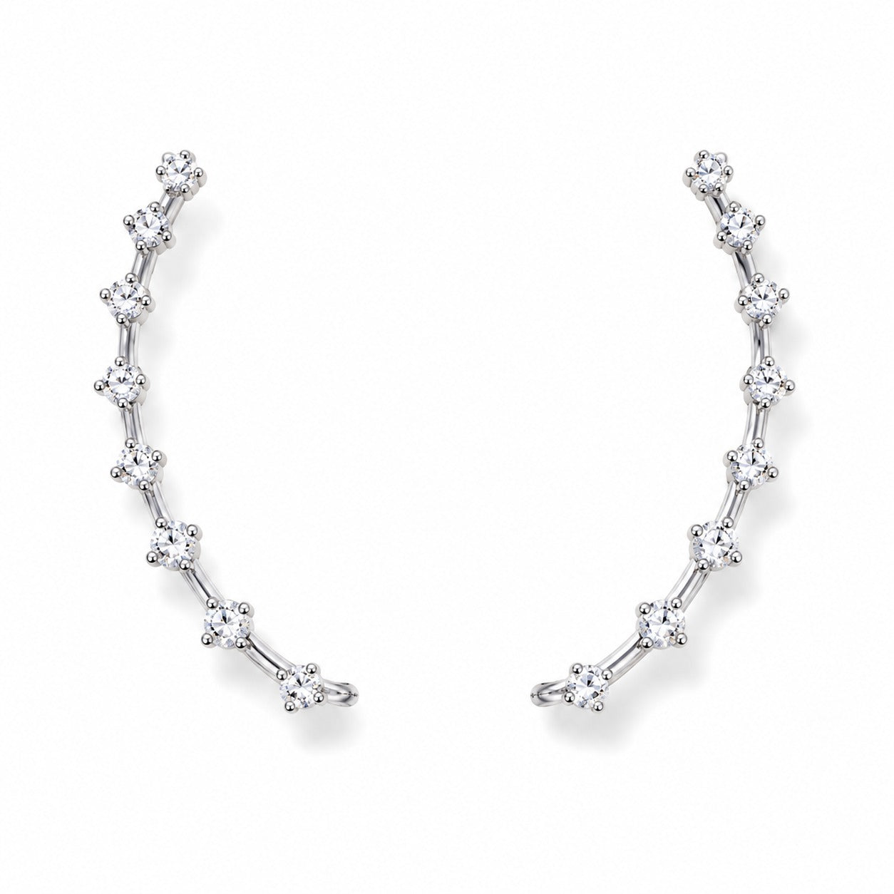 Stellar Silver Earcuff - Zari and Zevar