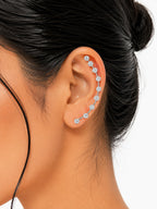 Stellar Silver Earcuff - Zari and Zevar