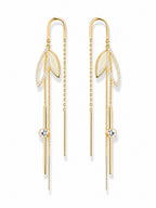 Sui Dhaga Earrings - Zari and Zevar