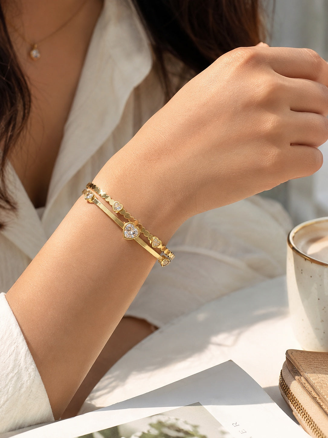 Sweet Heart Bracelet - Zari and Zevar