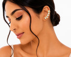 Teardrop Halo Earcuff - Zari and Zevar