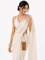 Teardrop Motif Gold Filigree Phone Sling - Zari and Zevar