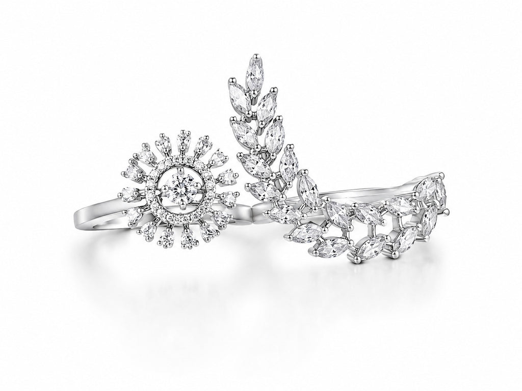 The Celestial Laurel Ring - Zari and Zevar