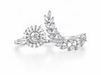 The Celestial Laurel Ring - Zari and Zevar