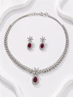 The Ruby Aura Set - Zari and Zevar