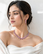 The Windsor Rose Jewelry Set - Zari and Zevar