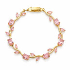 Tulip Bracelet Pink - Zari and Zevar