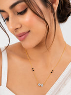 Twin Solitaire Mangalsutra - Zari and Zevar