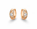 Vintage Rosetta Hoops - Zari and Zevar
