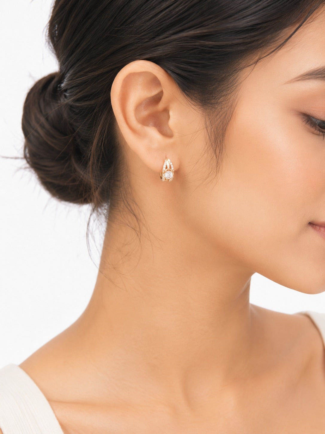 Vintage Rosetta Hoops - Zari and Zevar