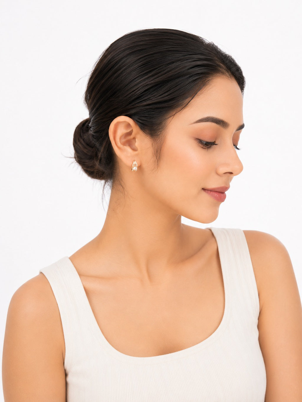 Vintage Rosetta Hoops - Zari and Zevar
